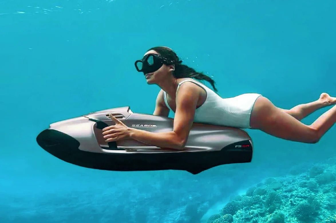 Snorkel scooter